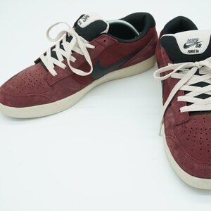 Nike SB Force 58 Mens Shoes Dk Red  Size 14